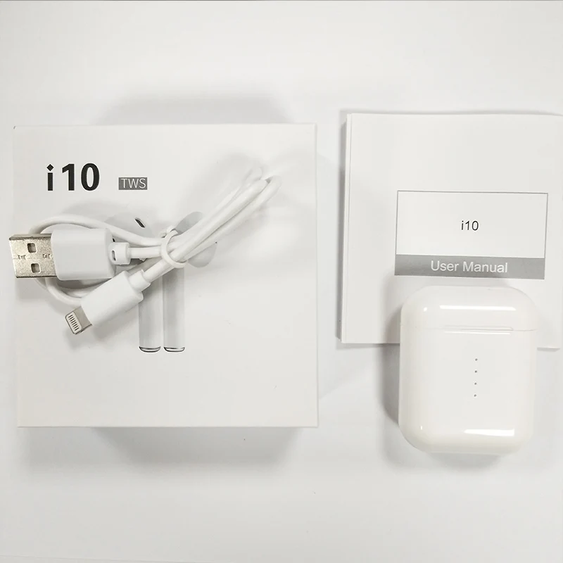 

Original i10 tws Bluetooth 5.0 Earphones Wireless earphone Mini Earbuds Touch control headset for Android iphone