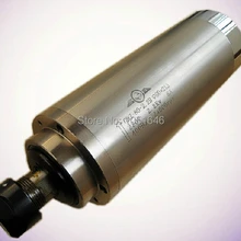 Мотор шпинделя водяного охлаждения 2,2 кВт, 80x213 мм, 220 В, 24000 об/мин и ER20, 2200 Вт мотор шпинделя для станка с ЧПУ