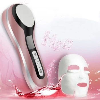 

Anion Sonic Hot Cold Face Massager Beauty Skin Care Vibration Anti-aging Firming Anti-wrinkle Spa Machine Rechargeable machine