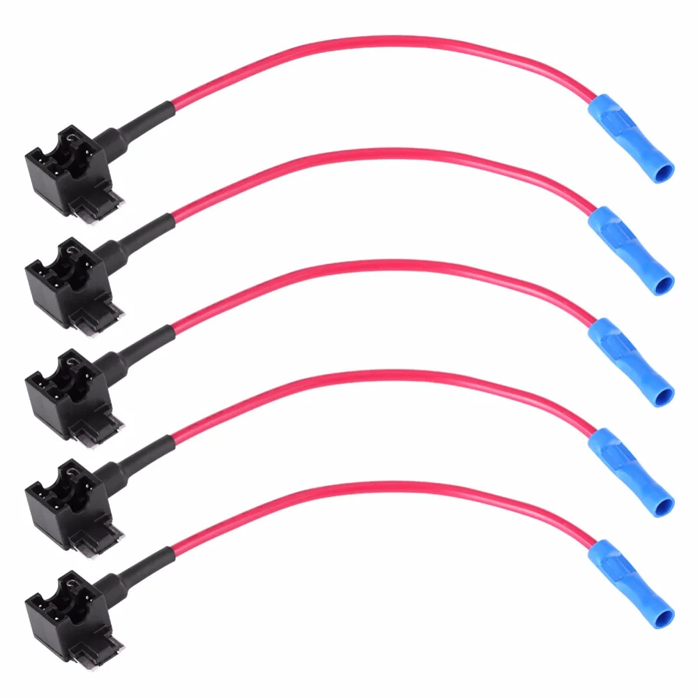 5Pcs Car Auto Micro Mini Type Fuse Circuit Fuse Tap Adapters Blade