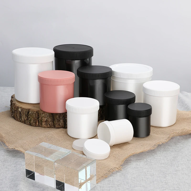 

Portable Plastic Bottles Refillable Cosmetics Jar Cream/Lotion Container Hot sell Empty Makeup Jars Pot good sealing