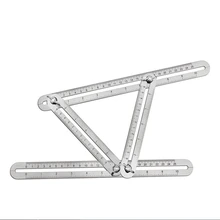 Профессиональный шаблон инструмент угол измерения транспортир мульти-угол линейки строители мастера инженеров макет