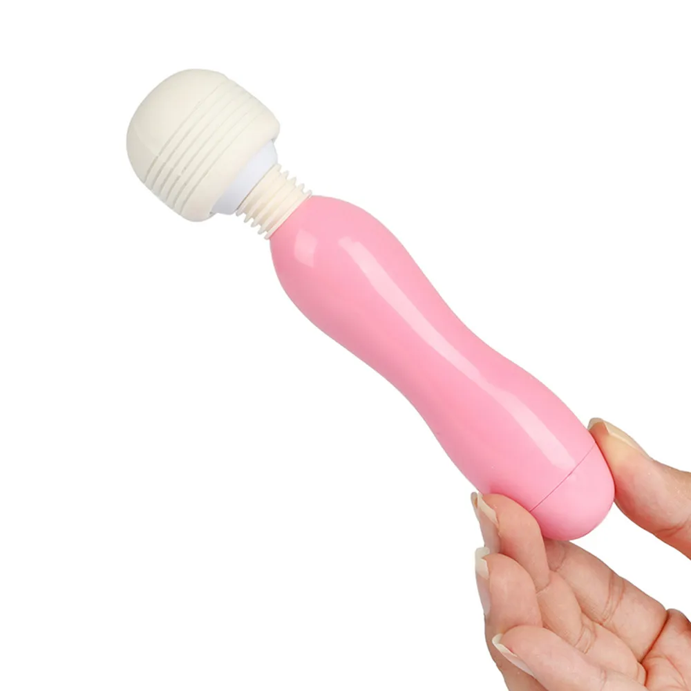 Magic Wand Vibrator Adjustable Powerful Vagina Vibration Massager AV Vibrator for Women USB Charging Sex Toys Clitoris Stimulate (2)