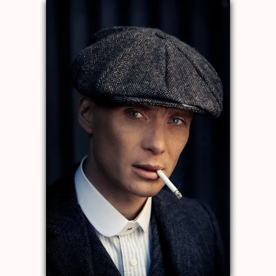 MQ3498 Peaky Blinders Cillian Murphy USA New TV Show Series Art Poster Silk Canvas Home Decoration Wall Room Picture Printing