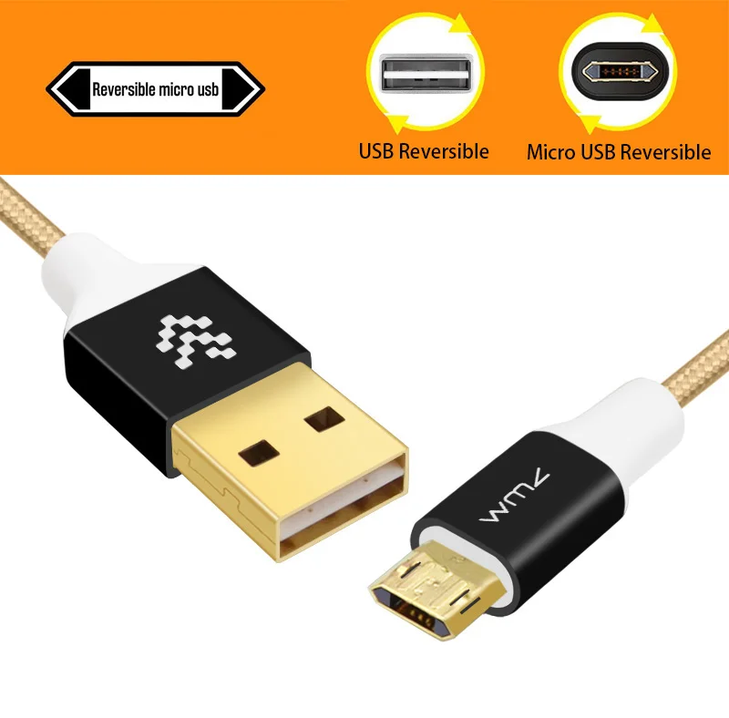 Micro Reversible USB Cable 5
