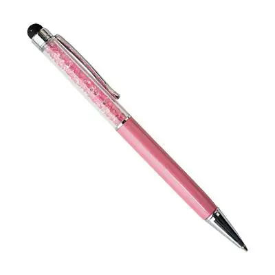 1 шт. Милая брендовая Алмазная Шариковая ручка Kawaii с сенсорным экраном шариковая ручка с кристаллами для мобильных телефонов офисные принадлежности - Цвет: 1Pcs