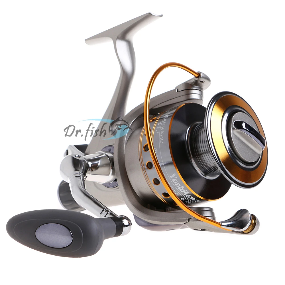 吉川釣りリール Baitfeeder スピニングリール淡水海水鯉釣りナマズ 10 1bb 5 5 1 3000 6000 Rear Drag Reels Saltwaterspinning Reels Saltwater Aliexpress