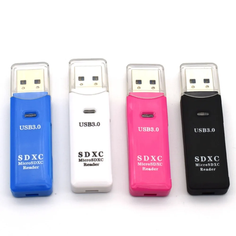 Ультра высокие Скорость 2 в 1 USB 3,0 устройство чтения карт памяти флэш-адаптер Micro SD SDXC