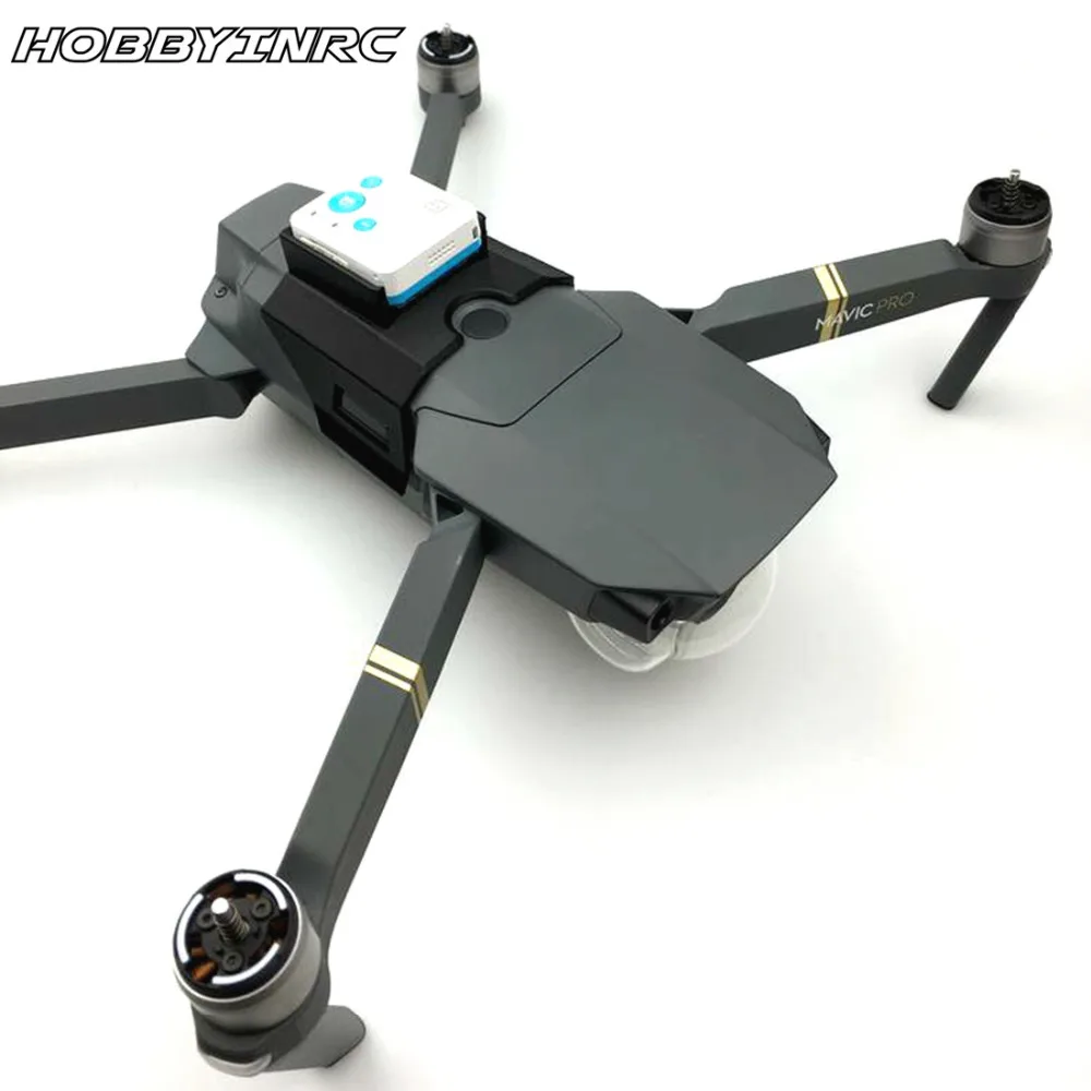 

HOBBYINRC 3D printed RF-V16 GPS tracker mounting bracket Tracker Carrier Satellite locator Supporter Holder For DJI Mavic Pro