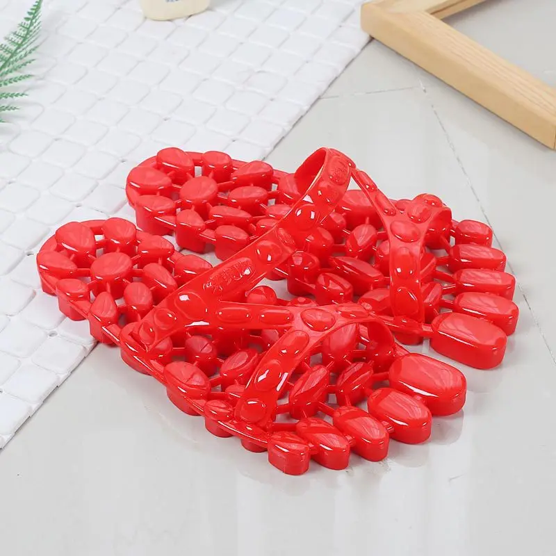 

2019 Slippers women summer non-slip bathroom shower leakage home health massage slippers acupoint foot therapy shoes Yasilaiya