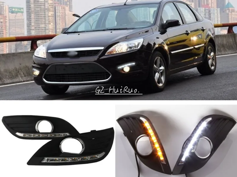 Free Shipping 2 Pcs/set Waterproof LED Daytime Running Light DRL +Turn Signal For Ford Focus Sedan Fog Lamp Modify 2012-2014 Free Shipping 2 Pcs/set Waterproof LED Daytime Running Light DRL +Turn Signal For Ford Focus Sedan Fog Lamp Modify 2012-2014