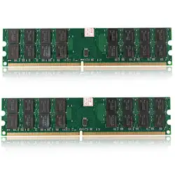 Новый 2 шт. 4 ГБ 240Pin DIMM PC2 6400 800 мГц памяти Оперативная память для настольных материнских плат Процессор