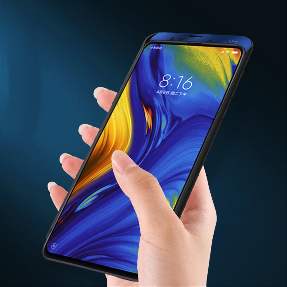 New-Battery-Charger-Case-For-Xiaomi-mi-Mix-3-Silm-shockproof-External-power-bank-Case-Silicone (2)