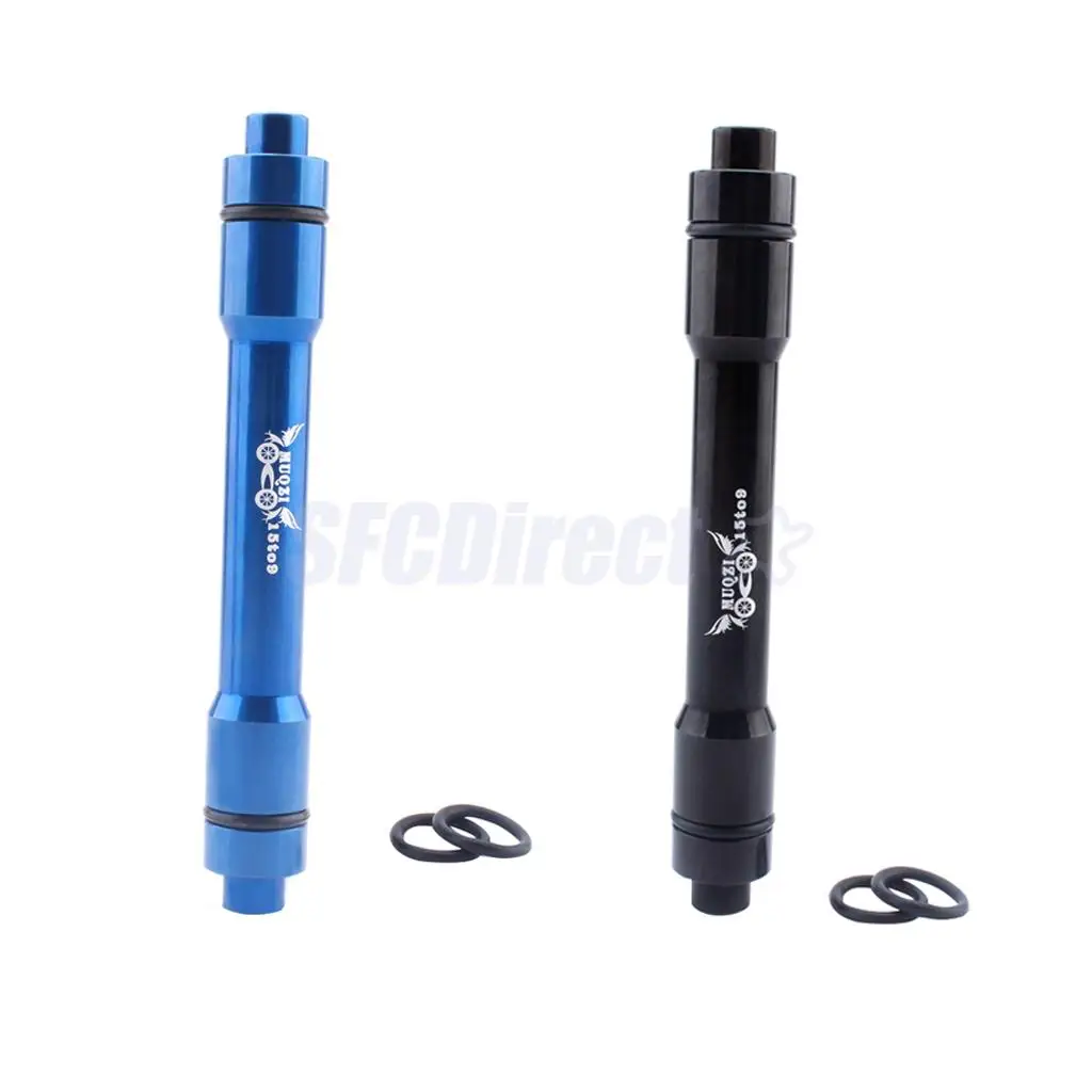Bike 15mm Thru Axle to Standard 9mm Quick Release Front Wheel Adapter Blue