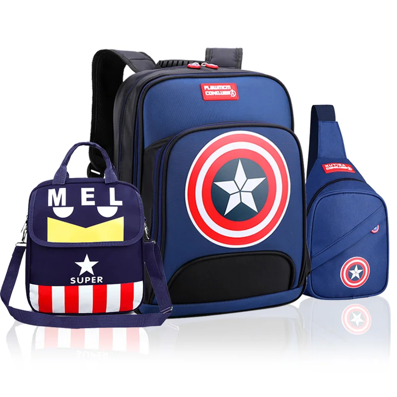 

Children's schoolbag primary school boy 1 2 3 grade 6-12 years old 4 5 6 grade boy backpack light Lose the burden Boy gift