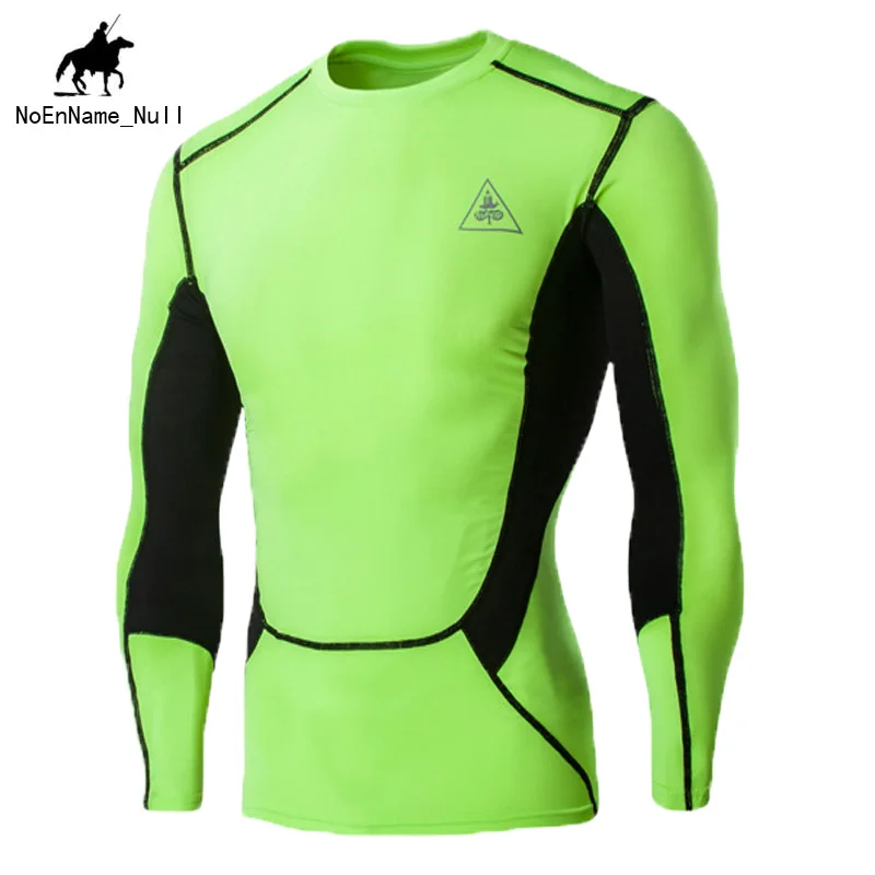 Spring and Autumn Men's Long Sleeves Outdoor Sports T-shirt Running Breathable Perspiration Comfortable Round Neck Easy To Dry48 | Спорт и