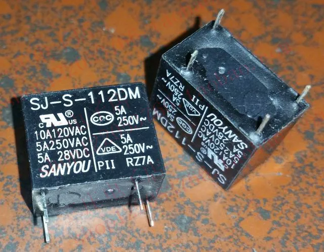 Реле SJ S 112DM 32F 1A 12V 5A|relay|sj-s-112dmrel |
