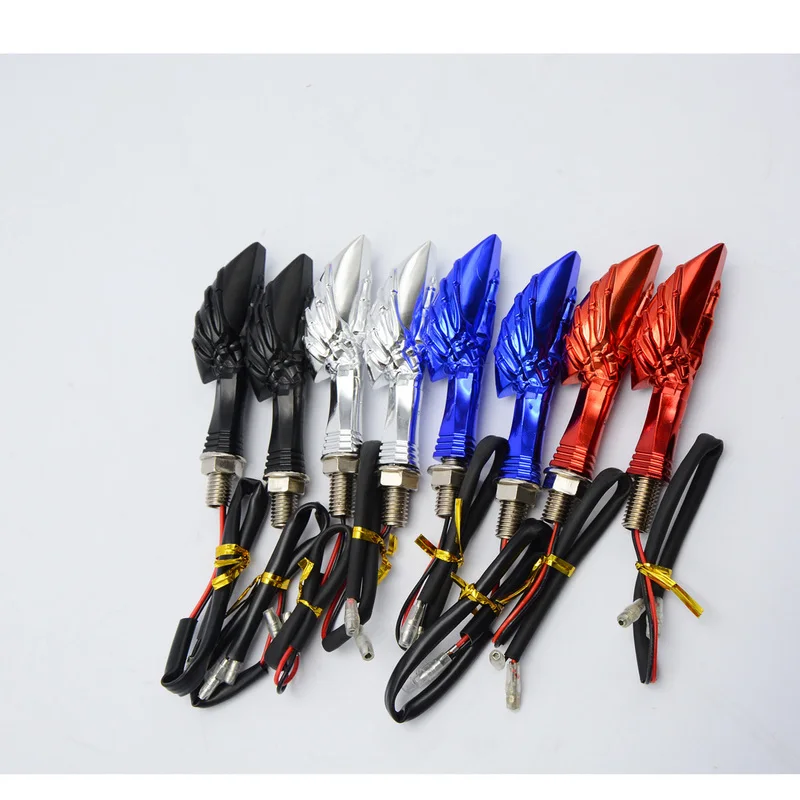 

Motorcycle turn signals light Super bright waterproof LED Steering light FOR Kawasaki NinjaZX-6R YAMAHA TMAX 500 08-11 TMAX 530