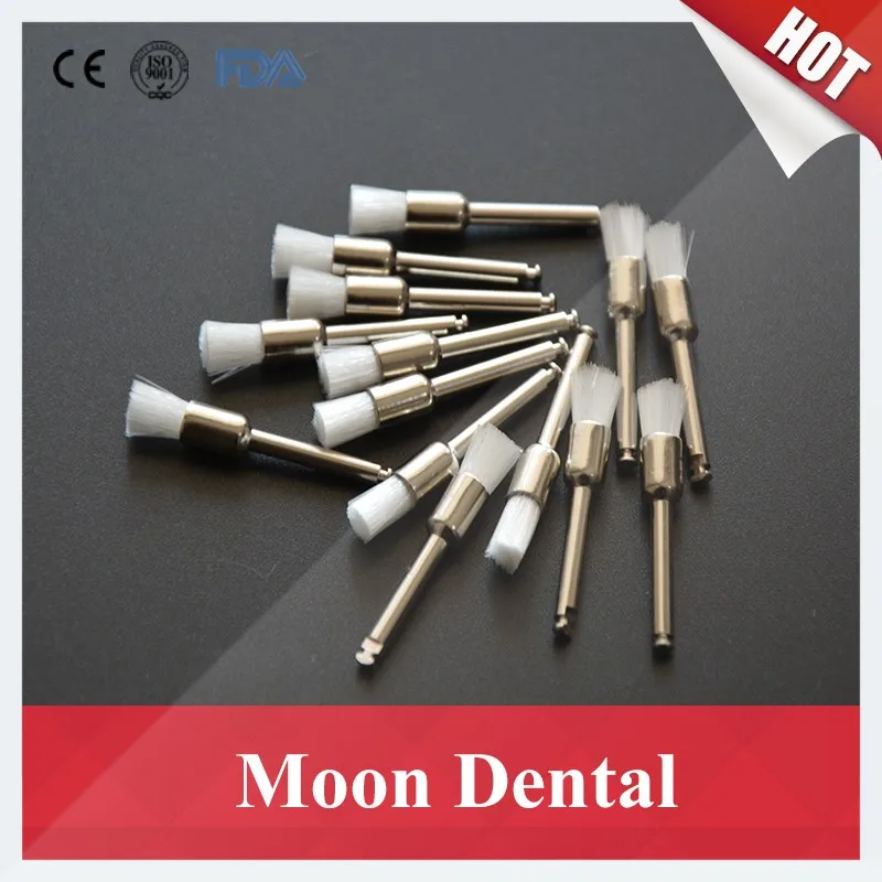 Dental Prophy Brush with Handle (2)