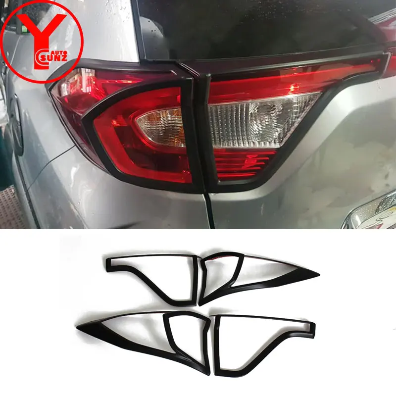 black rear light car tail light cover For Honda BRV 2015 2016 2017 2018
