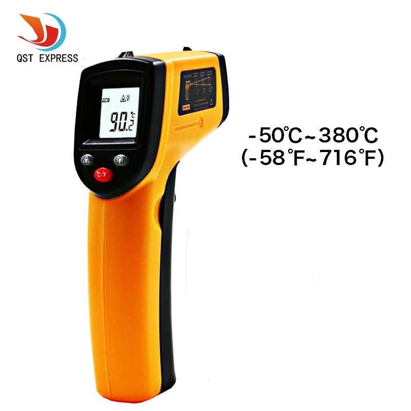 

1Pcs ABS LCD Digital Display GM320 Infrared Thermometer Laser Temperature Tester Non-contact / Hand Tools