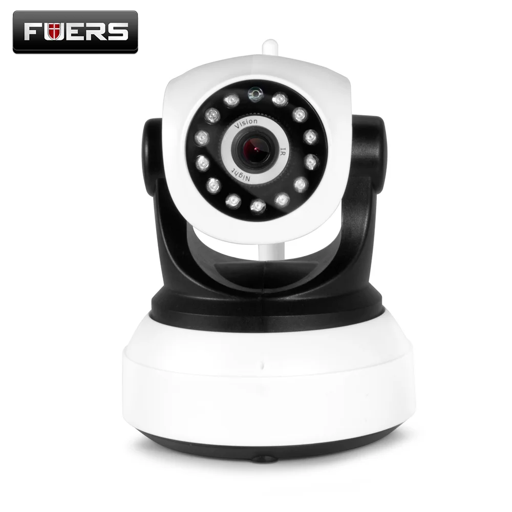 

FUERS Wireless 720P HD Home Security WiFi IP Camera APP Remote Control IR-CUT Night Vision Motion Detection Alarm Onvif Camera