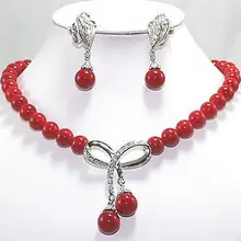 Благородство кварц кристалл натуральный Мозаика кристалл лук красная Подвеска из перламутровой жемчужины ожерелье серьги набор серебряный крючок