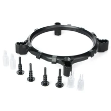 เดสก์ท็อป 3 ใน 1 CPU Cooler วงเล็บพัดลมฮีทซิงค์ฐานสำหรับ LGA1150 1156 1155 775 1366 ซ็อกเก็ต(China)