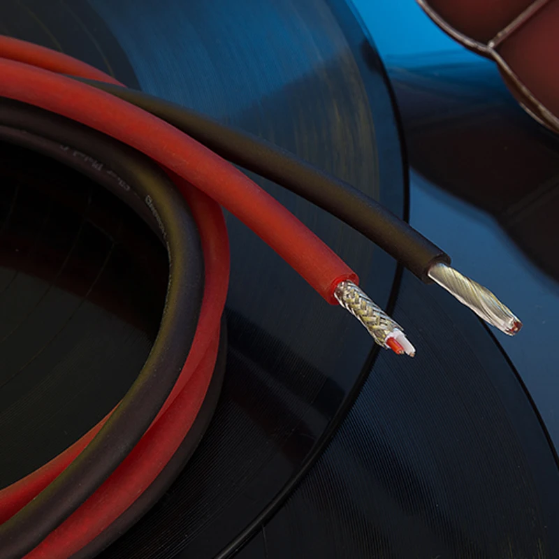 1 метр медный провод Серебряная пластина для DIY соединение XLR микрофонный кабель аудио кабель GS-192A