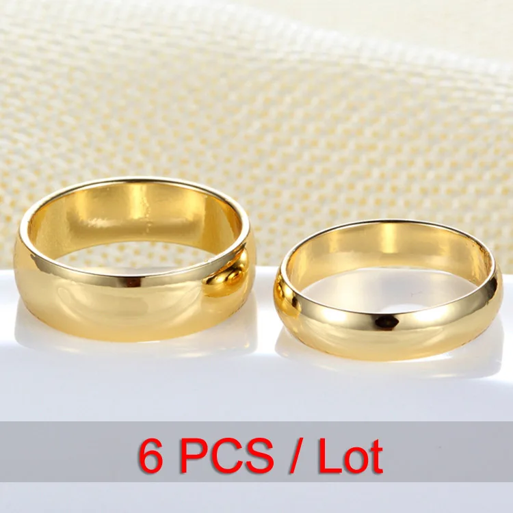 wedding ring 6 pcs