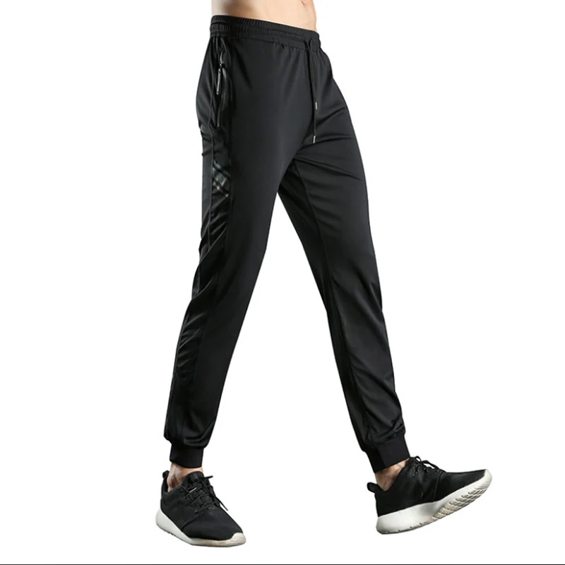 Buy 2018 New Leisure Sport Pants Men Black Zipper