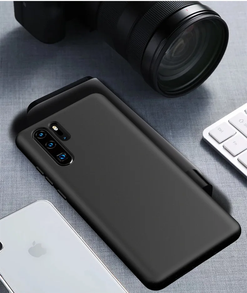 Для huawei P30 P30 Pro Пшеничная солома ТПУ красочный силиконовый чехол Замена для huawei P30 Lite все-защитный чехол с пленкой