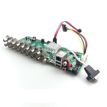 

CCTV H.264 Video Recorder 16CH 1080N AHD/TVI/CVI/CVBS/ IP NVR/ 5in1 DVR Main Board