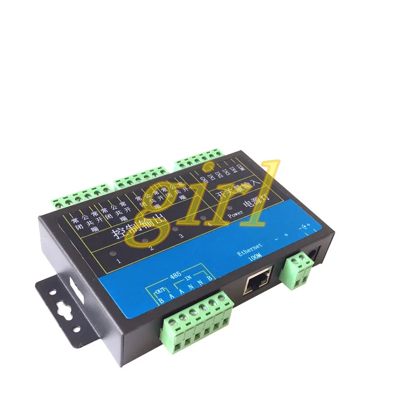 

Network Ethernet TCP relay controller |4 path input and output linkage control |RJ45|TCPIP