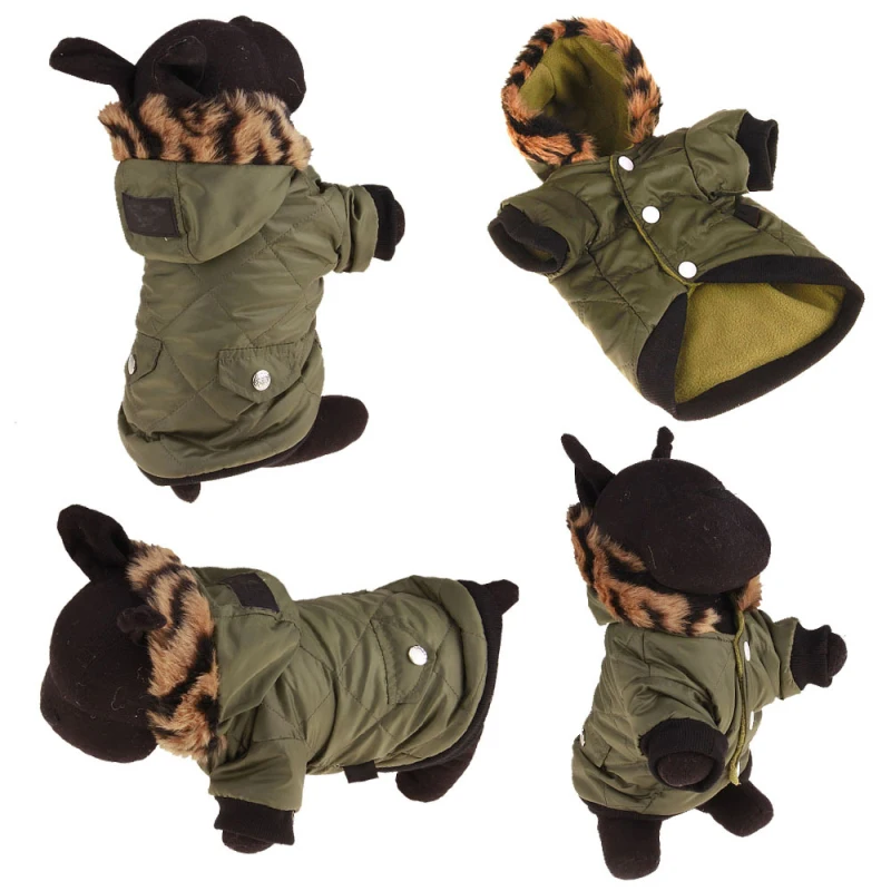 

Bigeyedog Pet Clothes Dog Clothing Winter Dog Coat Jacket ropa para perro roupa para cachorro Puppy Poodle Pug Coat