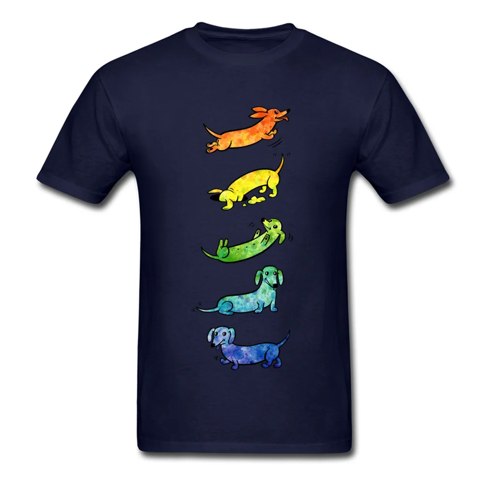 Watercolor Dachshunds_navy