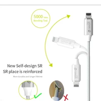 WSKEN Lite2 Магнитный кабель штекер Быстрая зарядка Micro USB-кабель типа C Магнитный зарядный кабель для iPhone кабель type USB-C