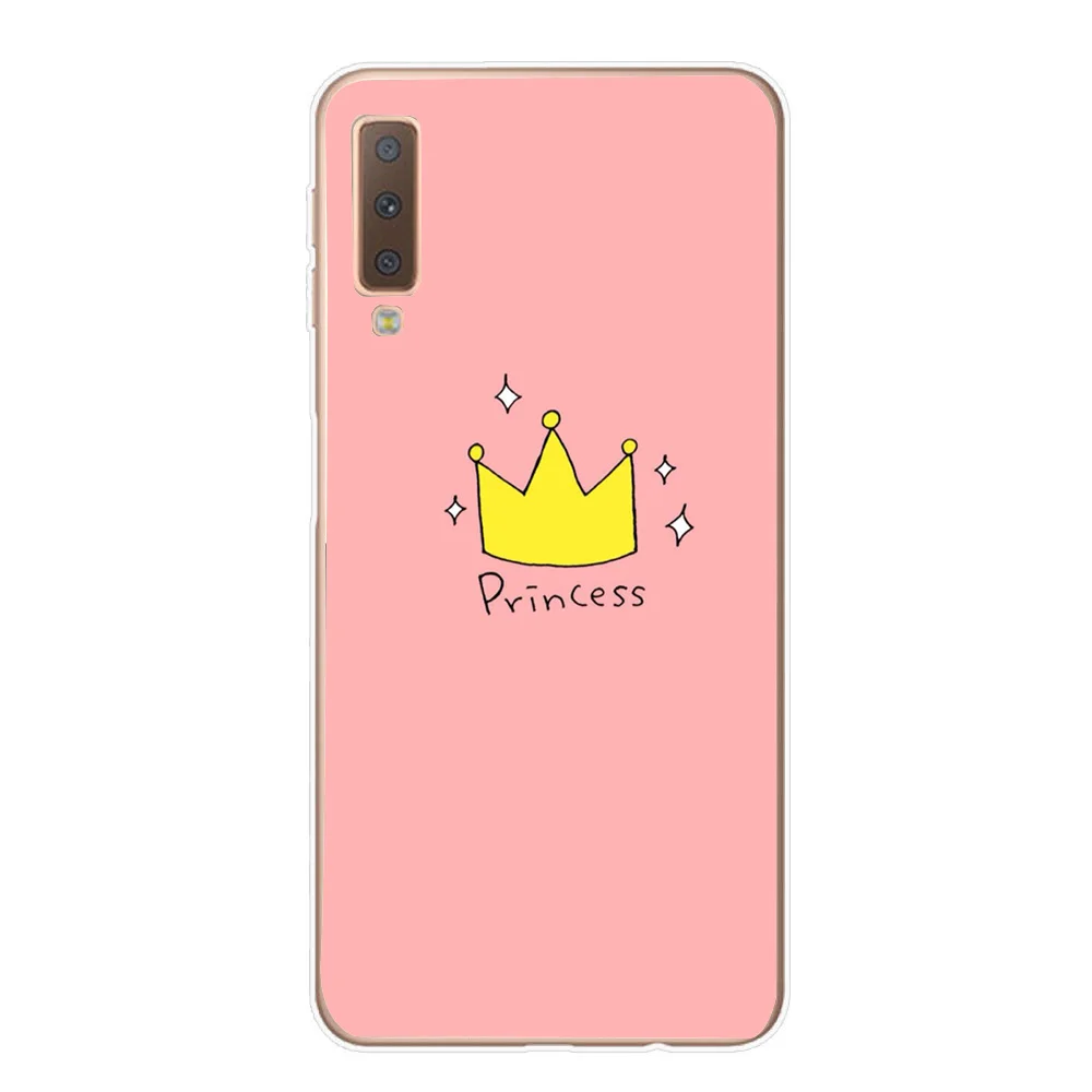 Чехол для samsung Galaxy A40 A50 A30 A20 A70 A10S A7 чехол Чехол fundas capa coque для samsung 40 30 20 50 10S Funda - Цвет: Черный