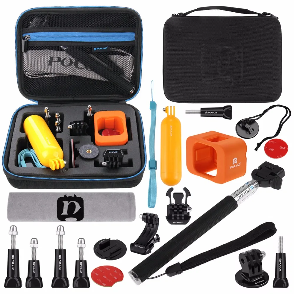 

18 in 1 Accessories Combo Kits with EVA Case for GoPro HERO5 Session /4 Session / Session
