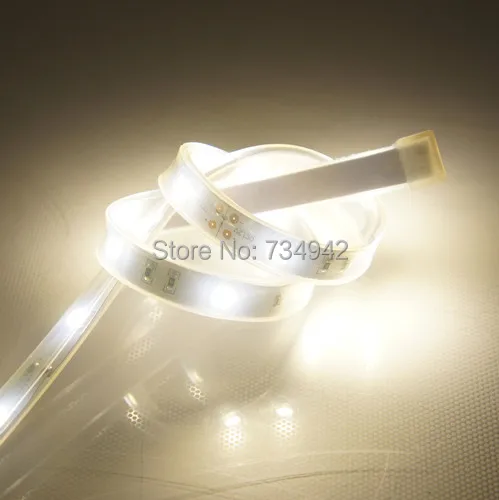 Waterproof-IP67 5 метров DC 12 V SMD5050 гибкий светодиодный ленты 30 светодиодный s на метр, белый, красный, зеленый, синий, желтый, RGB, на белом фоне