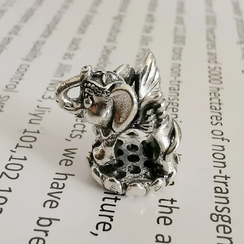 Diy ювелирные изделия S925 стерлингового серебра dumbo бусины для изготовления ювелирных изделий Шарм подходит браслет троллей и ожерелье