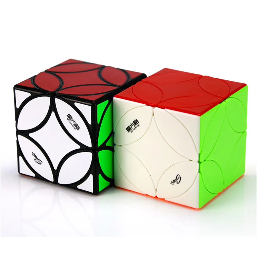 QIYI 3x3x3 MoFangGe медный магический куб, скользящий, поворотная развивающая головоломка, ультра-гладкая 3x3 кубар-Рубик на скорость, детские игрушки в подарок