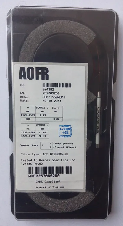 Aofr 980/1550nm мультиплексор с разделением по длине волны AOFR257089269