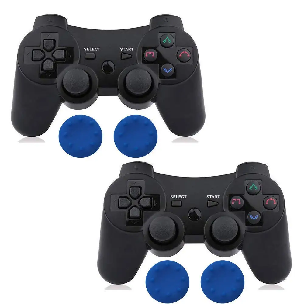 

K ISHAKO for PS3 Controller Wireless Double Shock Gamepad for Playstation 3 Remote, Sixaxis PS3 Controller with Charging Cable