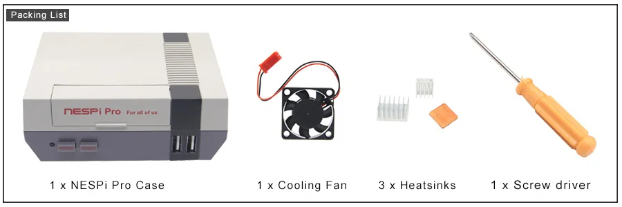 RTC Pro-Red-Packing List