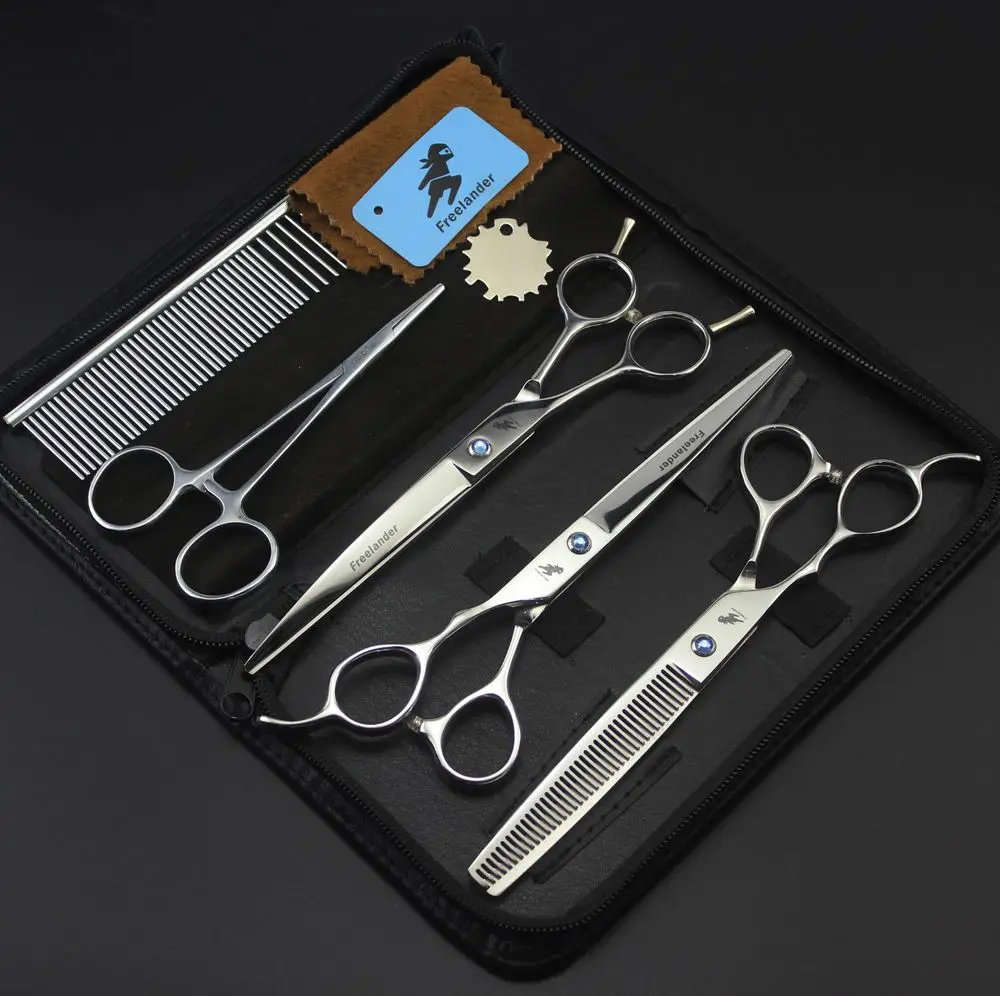 

Freelander High Quality 7 Inch Professional Pet Grooming Scissors Left Hand,Scissors For Dog Grooming,Dog Grooming Shears