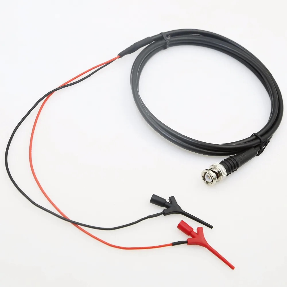[SA] TB4080 изолированный BNC M-Alligators 50OHM RG кабель L = 1,0 м/BNC поворот тесты крюк 50 евро осциллограф поворот тесты крюк линия-5