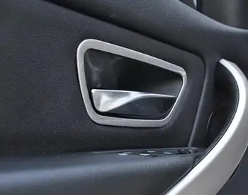

Chrome Interior 4x Door Handle Frame Trim For BMW F30 F32 318i 320i 325i 328d 330i 420 425i 428i 430 3 4 series
