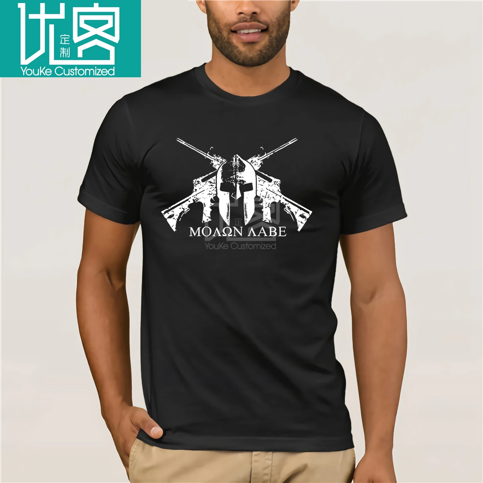 Gadsden And Culpeper Black Helmet Molon Labe T Shirt Buy At The Price Of 7 59 In Aliexpress Com Imall Com