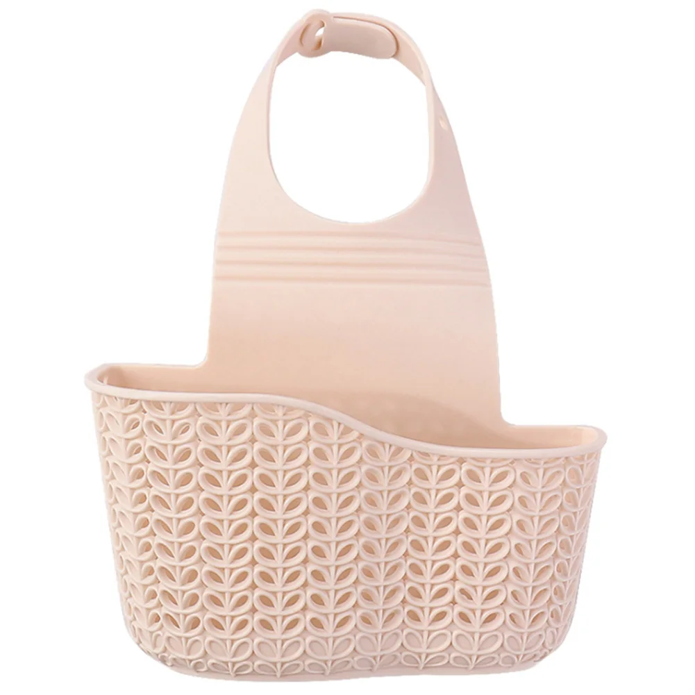 Beige Органайзер для раковины, мыло, разное, подвесной, для дома, кухни, удобный, для ванной комнаты, приемный держатель, переносные инструменты, корзина для хранения слива - Цвет: Beige